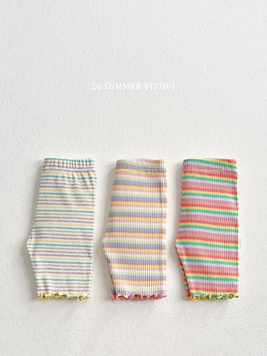 Rainbow Ribbed Leggings Rainbow Ribbed Leggings