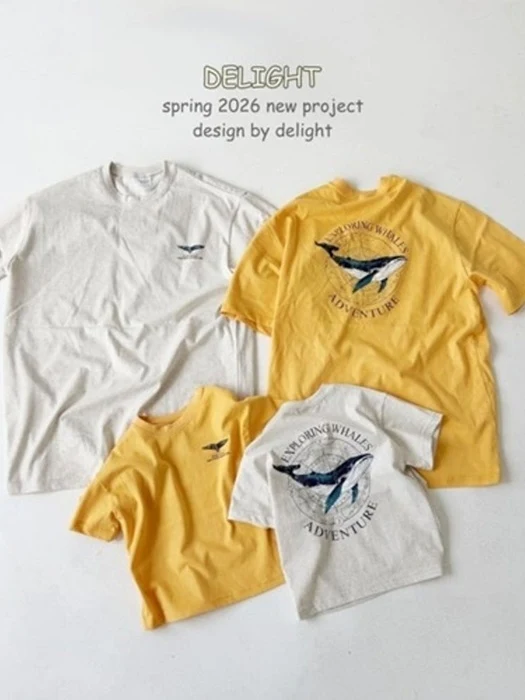 Summer Whale Tee (Adult)