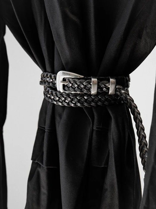 Twist Weaving Buckle Belt Twist Weaving Buckle Belt
