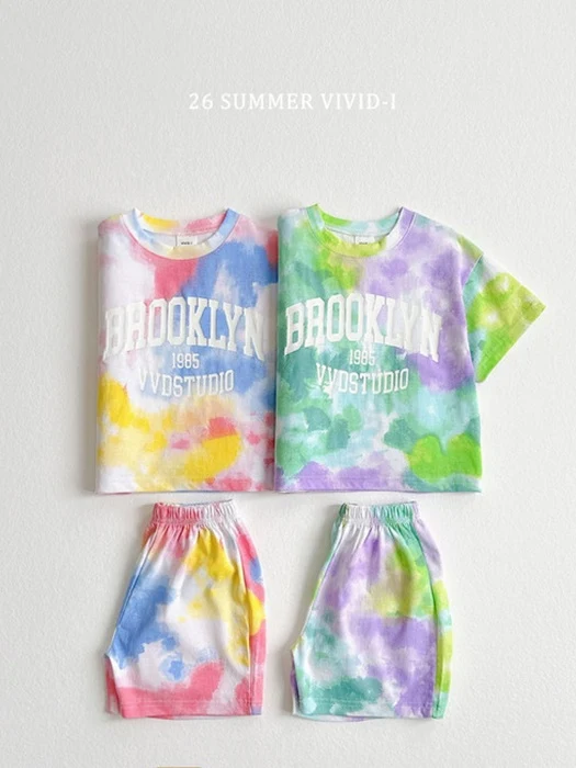 Tie-Dye Print Set Tie-Dye Print Set