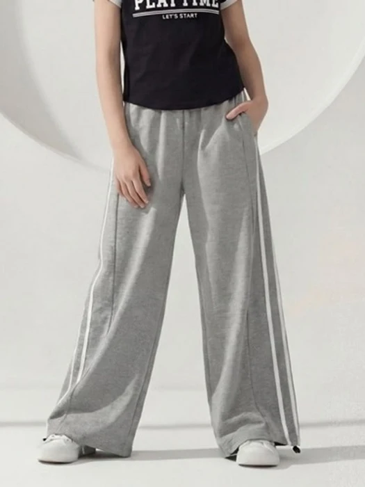 Summer Taping Wide Pants
