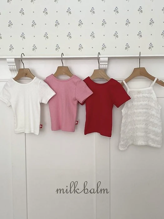 Eyelet X-Strap Short Sleeve Tee