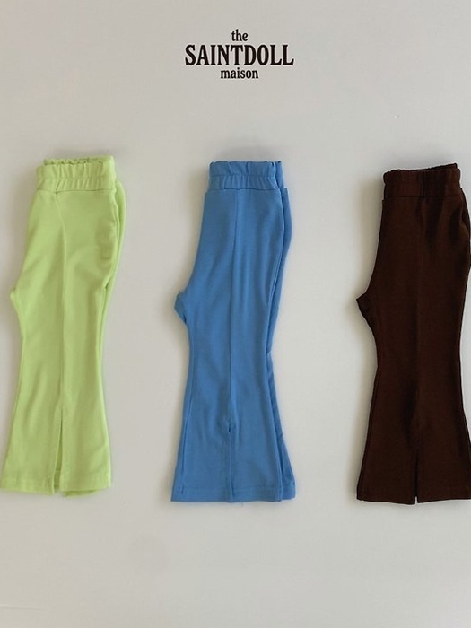 Summer Slit Bootcut Pants