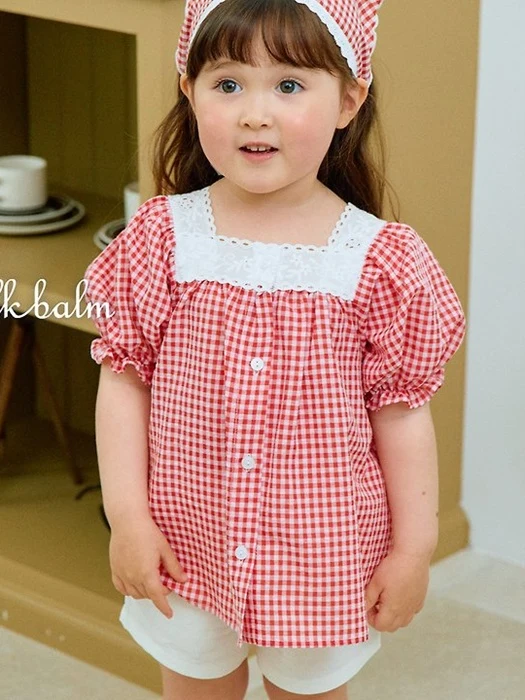 Ivy Check Blouse