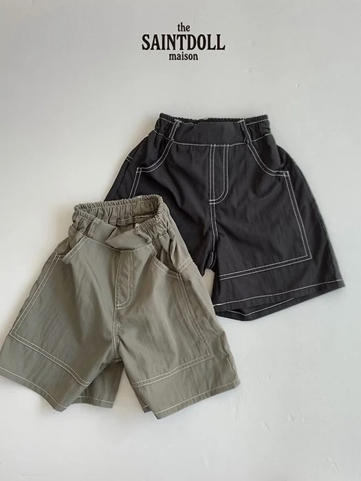 Stitch Bermuda Pants