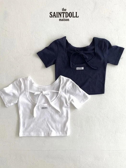 Backless Short Sleeve