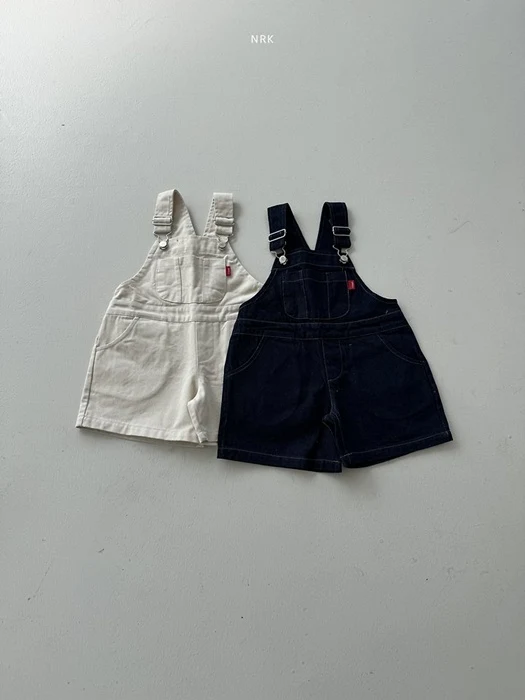 Denim Overall Pants