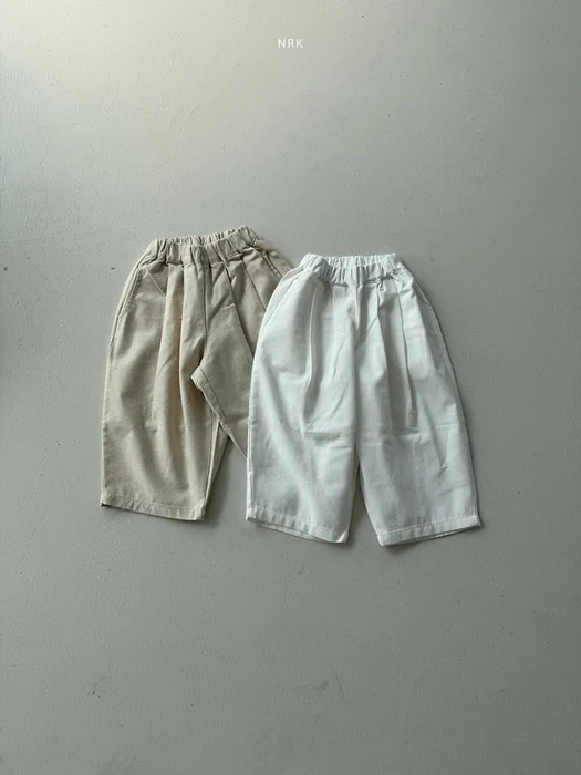 Linen Pleated Pants