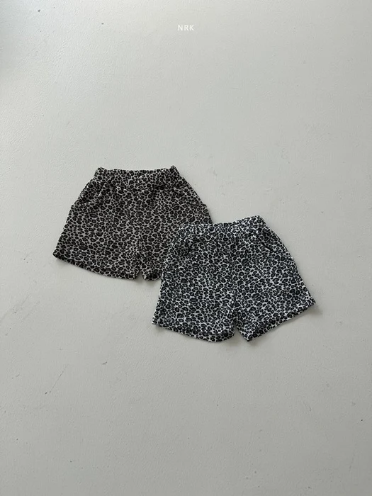 Animal Print Shorts