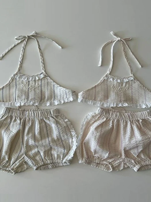 Halter Neck Embroidery Set