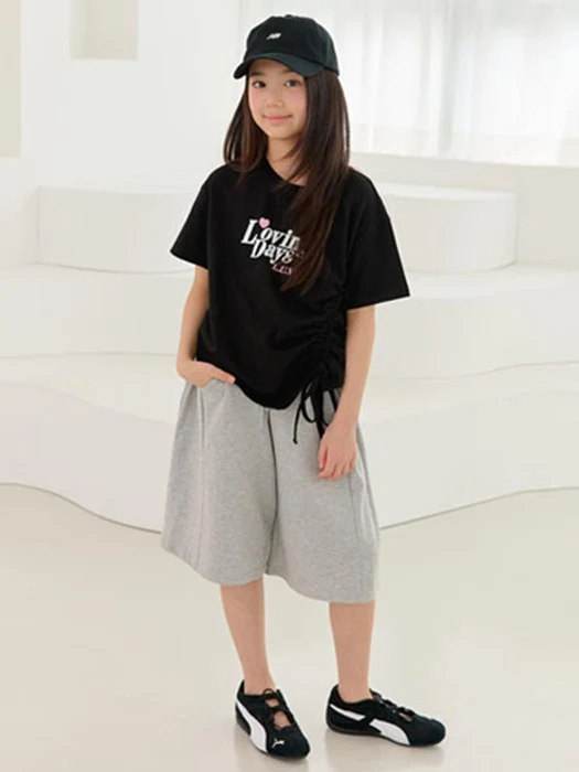 Double Knit Tuck Wide Pants
