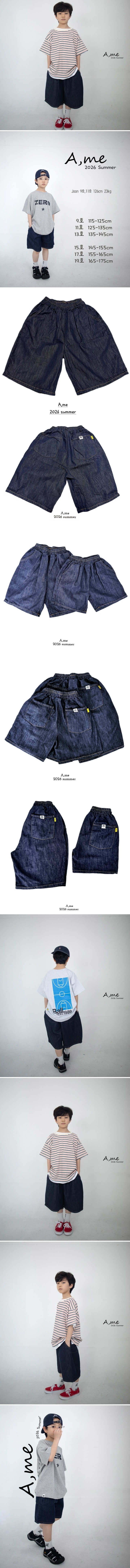 A Me - Korean Children Fashion - #discoveringself - Tencel Non-fade Bermuda Shorts