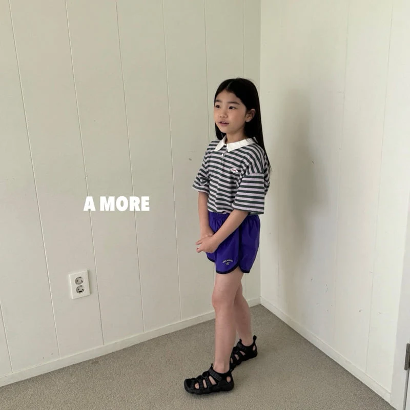 A More - Korean Children Fashion - #Kfashion4kids - Unicorn Collar Tee - 3