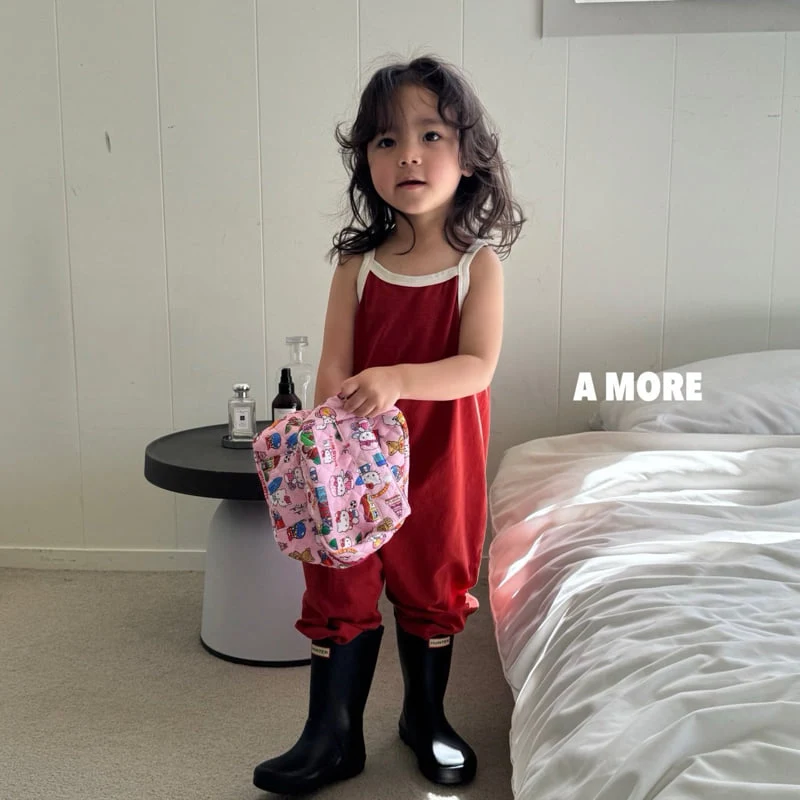 A More - Korean Children Fashion - #prettylittlegirls - Tomato Suit - 4