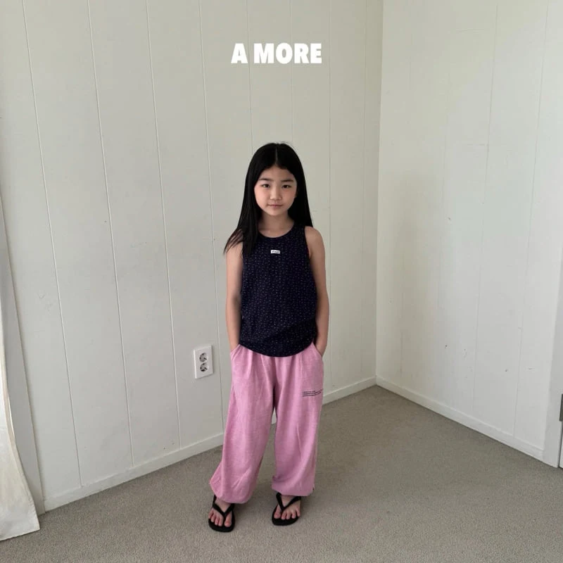 A More - Korean Children Fashion - #childrensboutique - Flower Sleeveless - 5