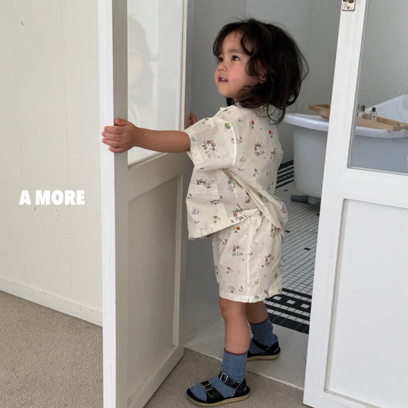 A More - Korean Children Fashion - #childrensboutique - Honolulu Shirt - 8