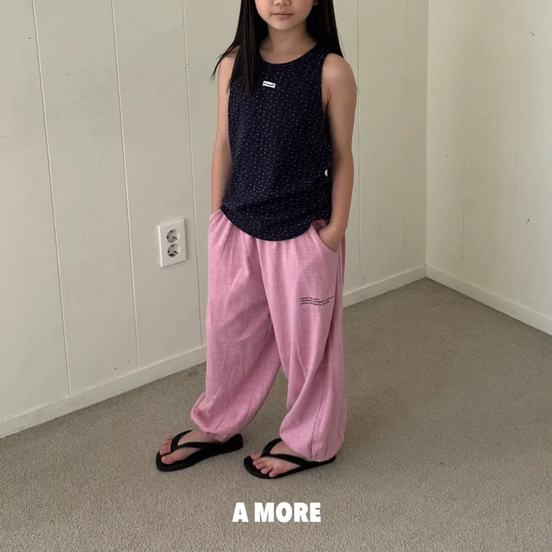 A More - Korean Children Fashion - #designkidswear - Flower Sleeveless - 6