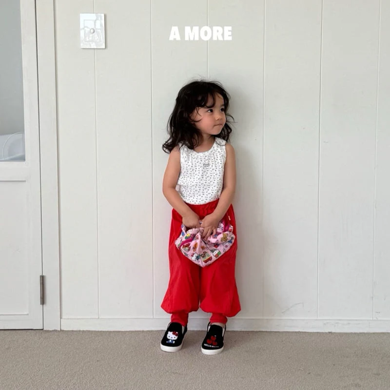 A More - Korean Children Fashion - #fashionkids - Flower Sleeveless - 8