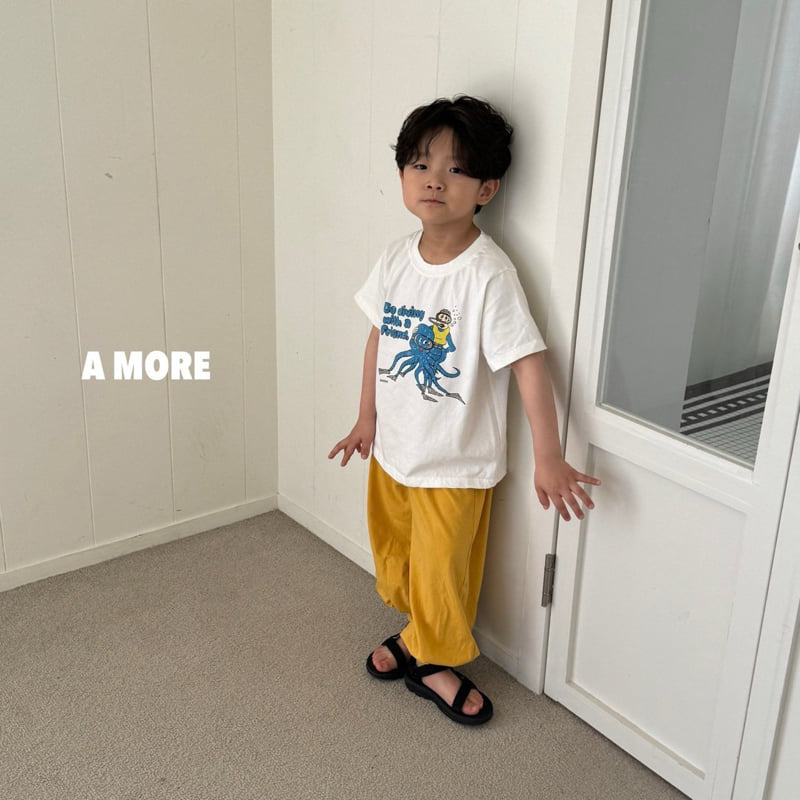 A More - Korean Children Fashion - #fashionkids - Octopus Tee - 2