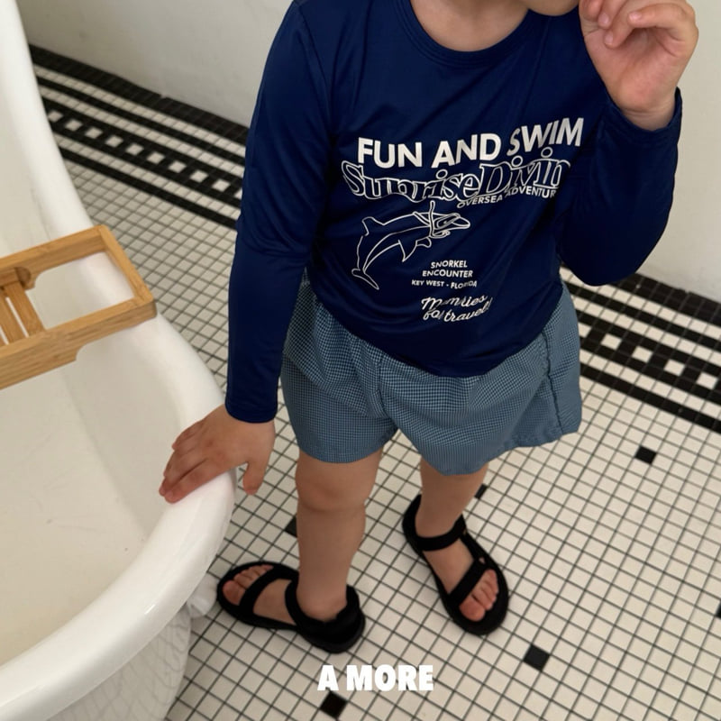 A More - Korean Children Fashion - #kidsstore - Dolphin Swim Tee - 3