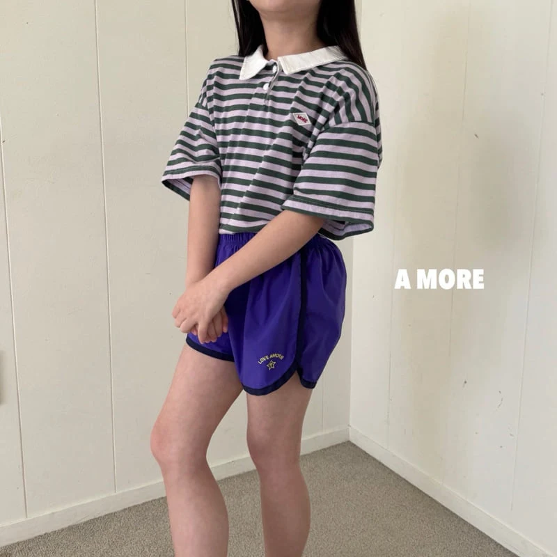 A More - Korean Children Fashion - #kidzfashiontrend - Unicorn Collar Tee - 2