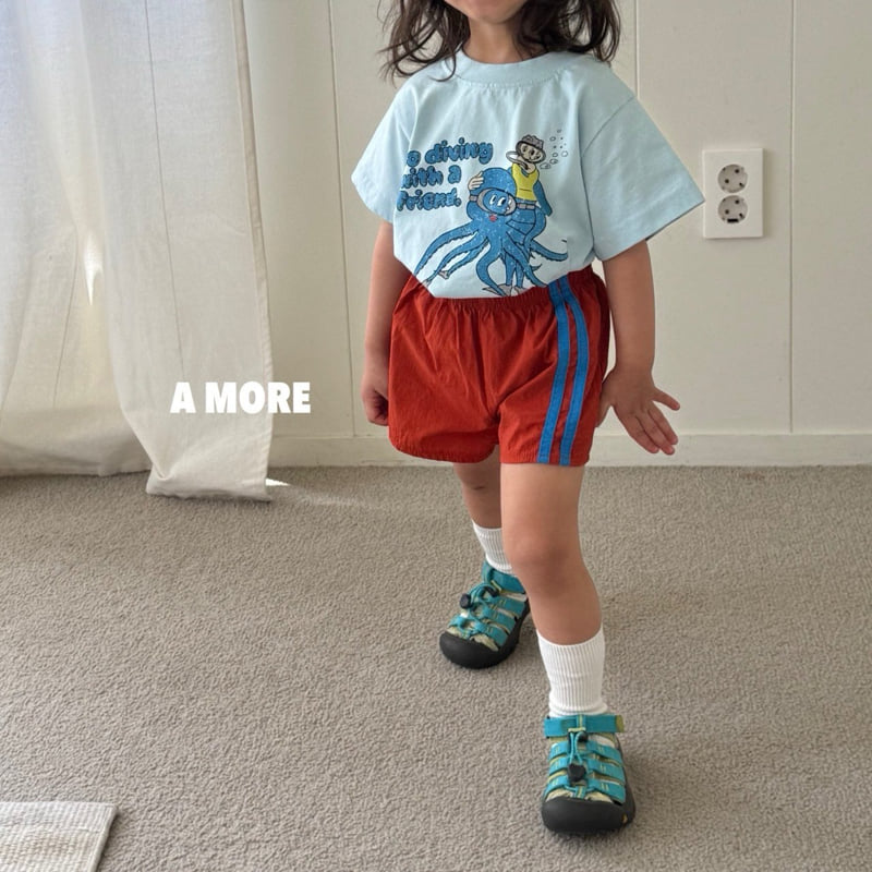 A More - Korean Children Fashion - #kidzfashiontrend - Octopus Tee - 5