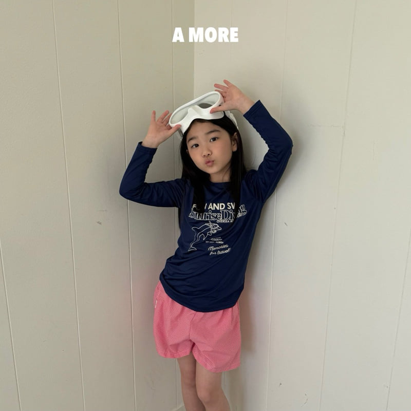A More - Korean Children Fashion - #littlefashionista - Dolphin Swim Tee - 6