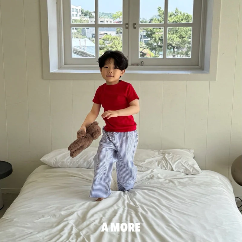A More - Korean Children Fashion - #littlefashionista - Ribbed Tee - 2