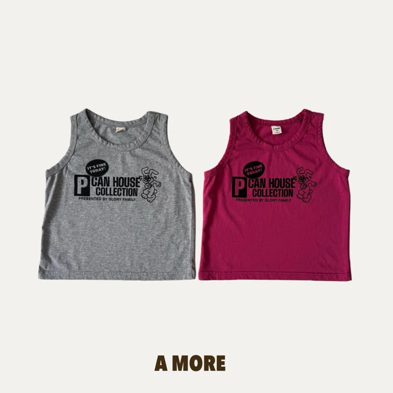 A More - Korean Children Fashion - #littlefashionista - Rabbit Sleeveless