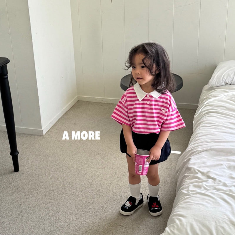 A More - Korean Children Fashion - #magicofchildhood - Unicorn Collar Tee - 5