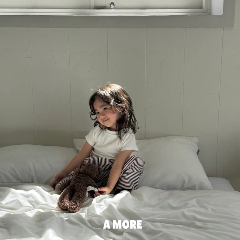 A More - Korean Children Fashion - #magicofchildhood - Ribbed Tee - 4