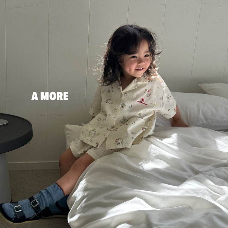 A More - Korean Children Fashion - #prettylittlegirls - Honolulu Shirt - 3