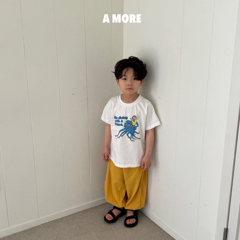 A More - Korean Children Fashion - #todddlerfashion - Octopus Tee - 11