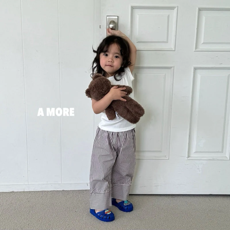 A More - Korean Children Fashion - #todddlerfashion - Ribbed Tee - 6