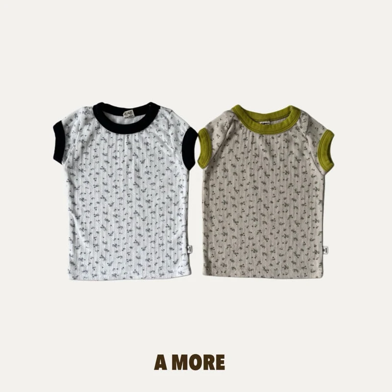 A More - Korean Children Fashion - #toddlerclothing - Wildflower Tee