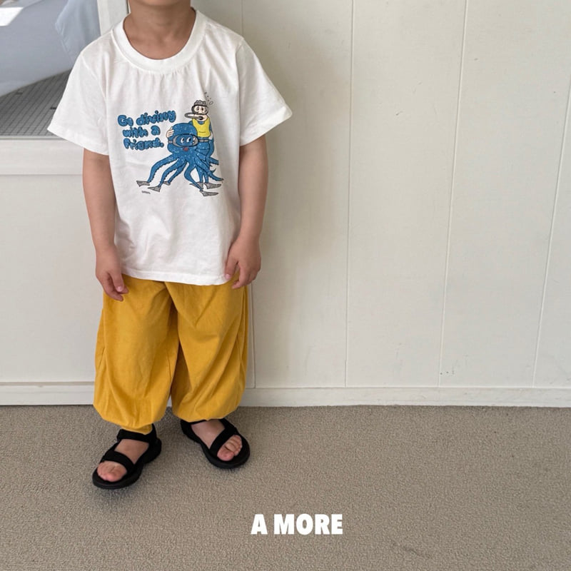 A More - Korean Children Fashion - #toddlerclothing - Octopus Tee - 12