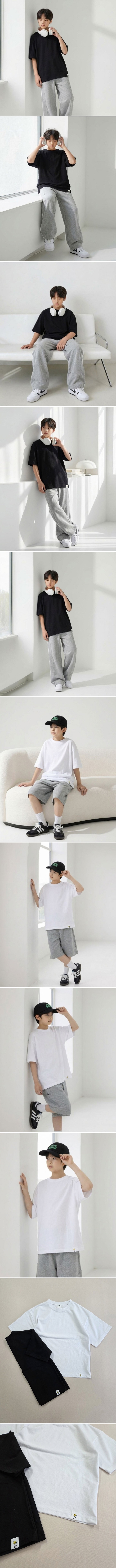 Able# - Korean Children Fashion - #magicofchildhood - 5 Length Box Tee - 2