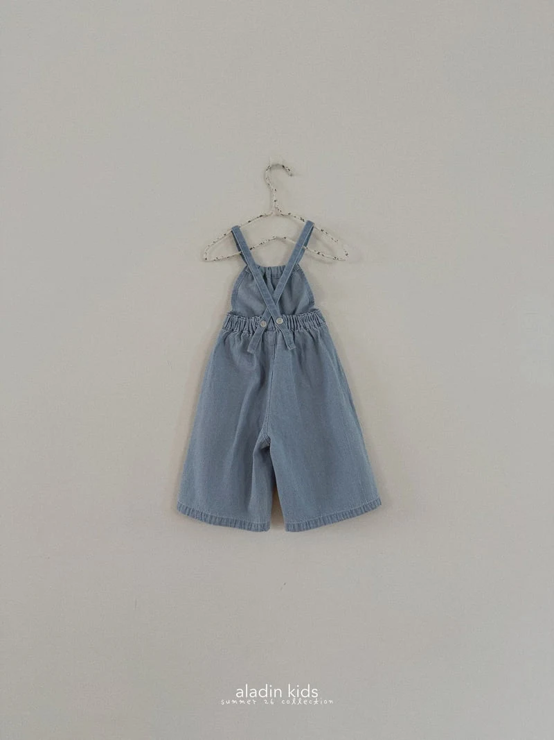 Aladin - Korean Children Fashion - #Kfashion4kids - Halter Neck Overalls - 7