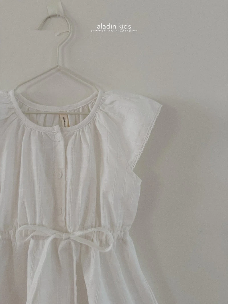 Aladin - Korean Children Fashion - #childofig - Shirring One-piece - 4