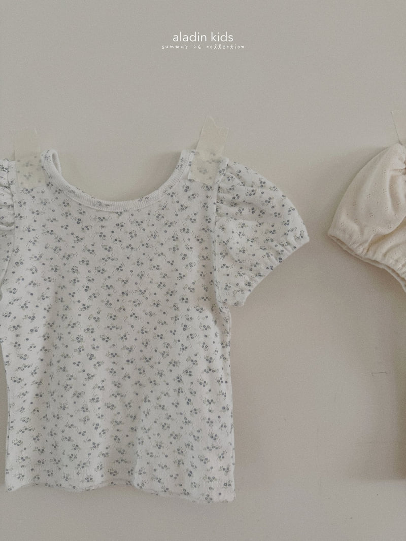 Aladin - Korean Children Fashion - #childofig - X Puff Tee - 2