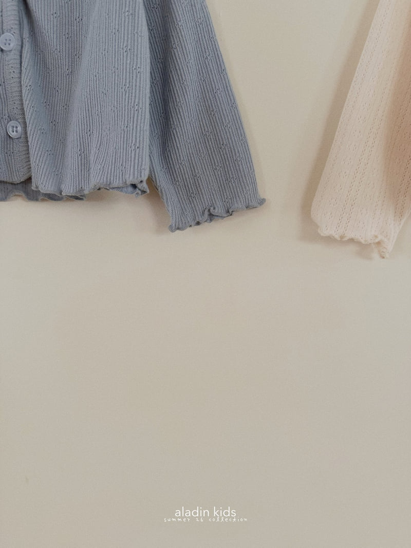 Aladin - Korean Children Fashion - #childofig - Thin V Cardigan - 3