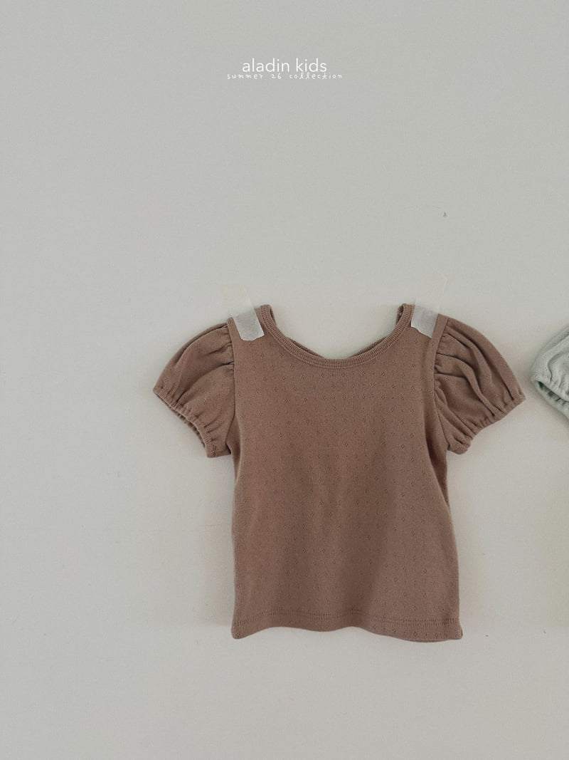 Aladin - Korean Children Fashion - #childofig - X Puff Tee - 4