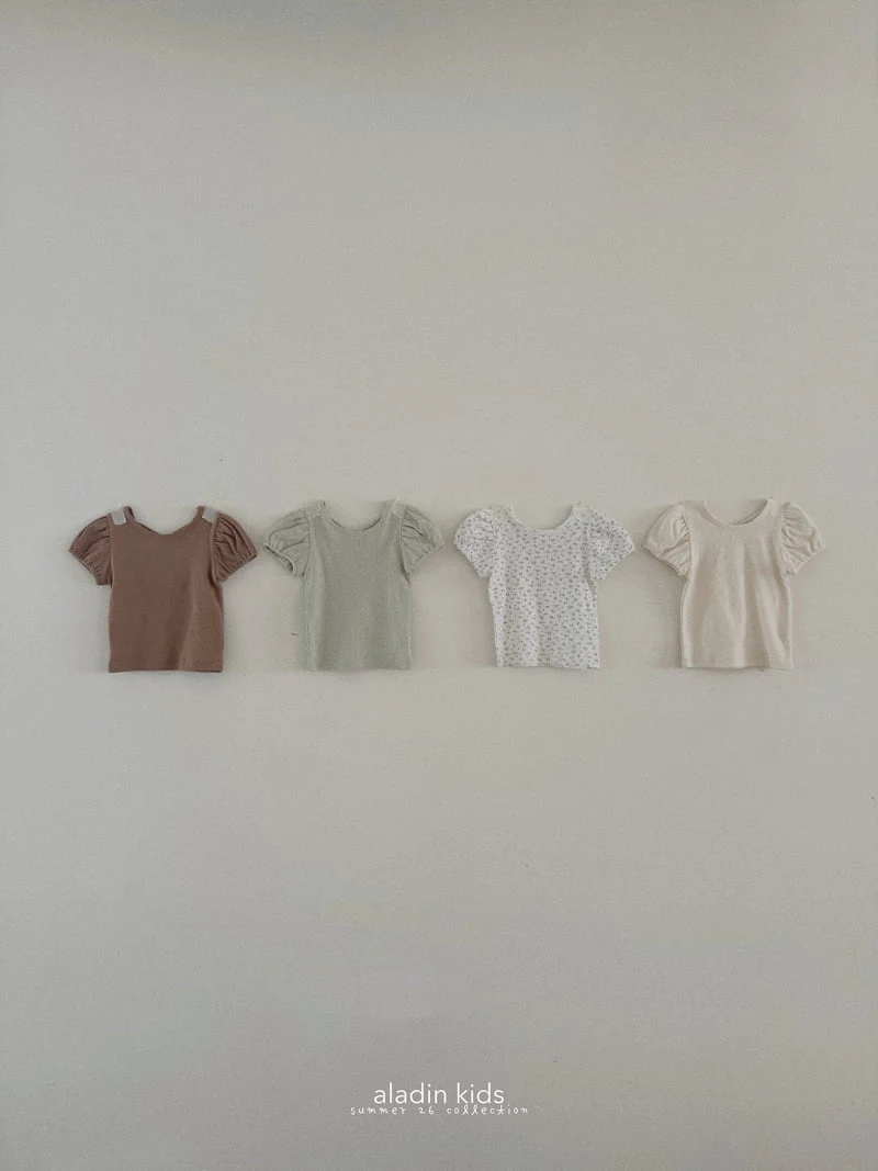 Aladin - Korean Children Fashion - #childrensboutique - X Puff Tee - 3