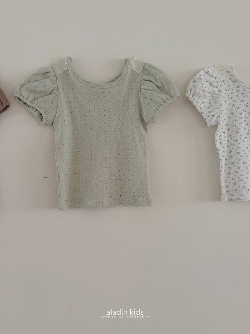 Aladin - Korean Children Fashion - #designkidswear - X Puff Tee - 5