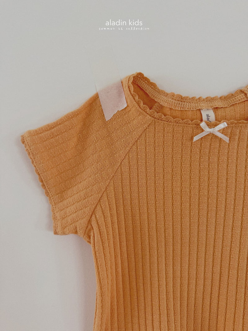 Aladin - Korean Children Fashion - #discoveringself - Square Raglan Tee - 2