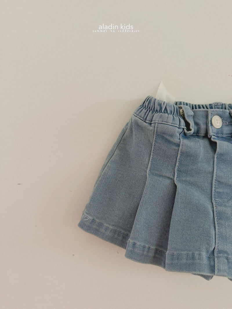 Aladin - Korean Children Fashion - #kidsshorts - Pleated Span Skirt - 2