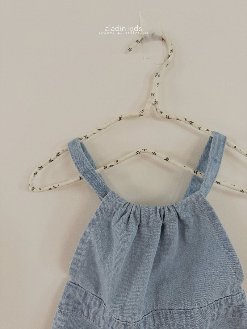 Aladin - Korean Children Fashion - #fashionkids - Halter Neck Overalls - 4