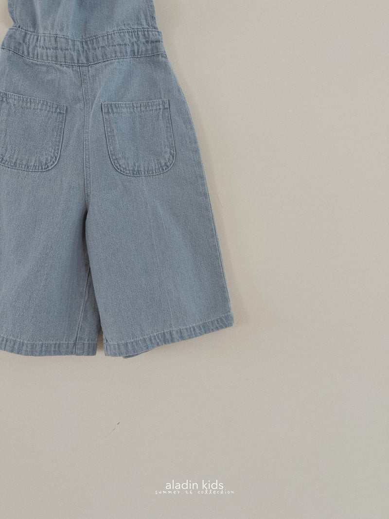Aladin - Korean Children Fashion - #kidzfashiontrend - Halter Neck Overalls - 6