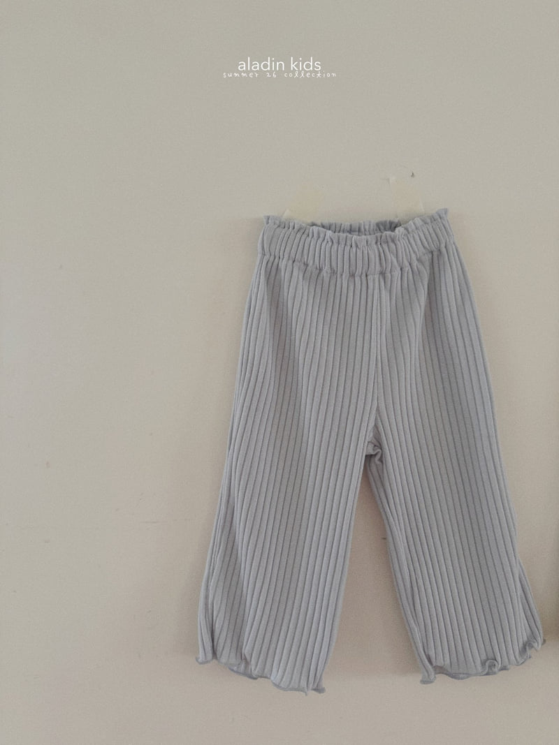 Aladin - Korean Children Fashion - #magicofchildhood - Signature Ribbed Pants - 2