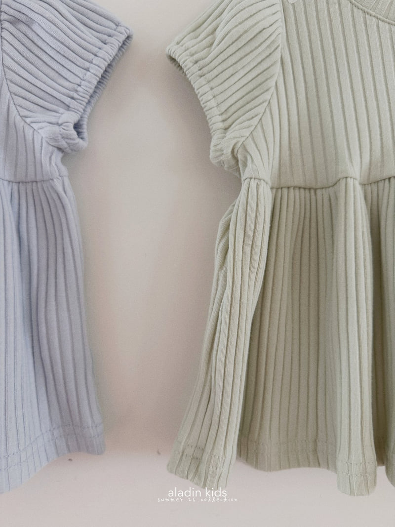 Aladin - Korean Children Fashion - #prettylittlegirls - Signature Ribbed Blouse - 7